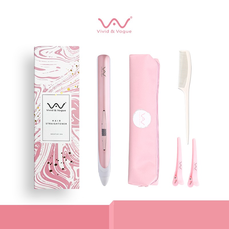 Vivid&Vogue เครื่องหนีบผม & เครื่องม้วนผม 2in1 ที่หนีบผมมอก. ประกัน2ปี ม้วนผม VAV-006ไอออนิคปกป้องผม ที่ม้วนผ ม premium #10