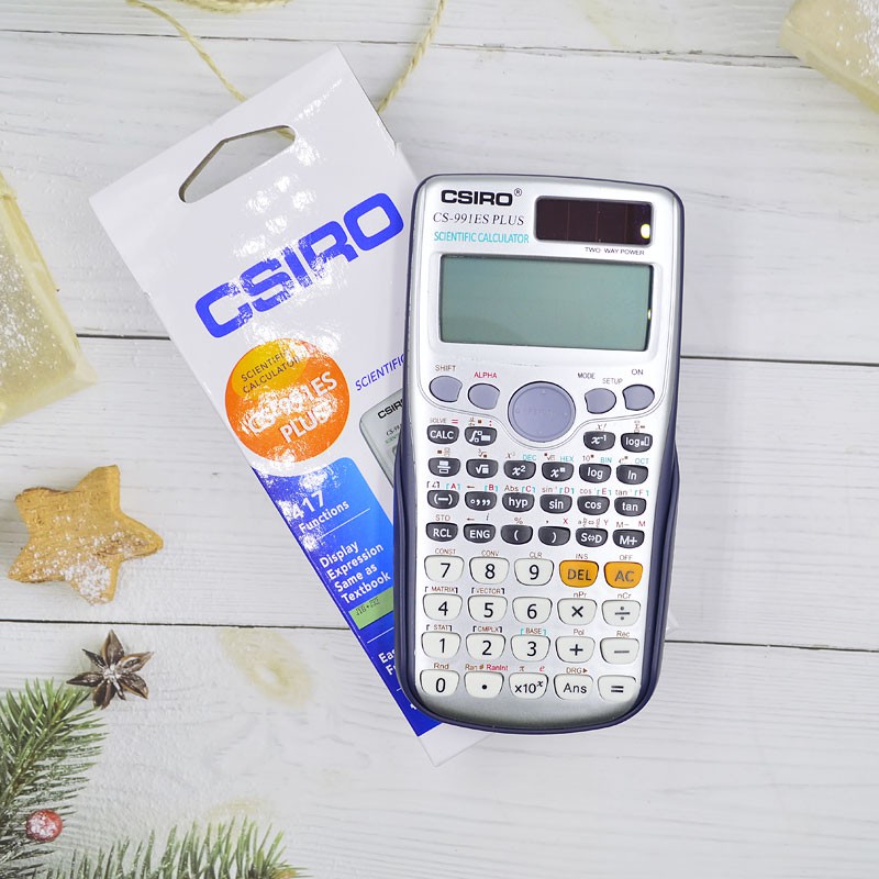 Csiro ( CS-991ES ) เครื่องคิดเลขวิทยาศาสตร์ รุ่น CS-991ES Plus 417 ฟังก์ชัน พร้อมส่ง