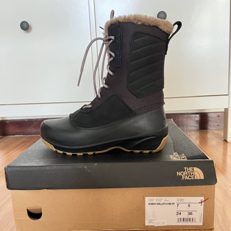 รองเท้าลุยหิมะ THE NORTH FACE WOMEN'S SHELLISTA IV MID WP IN BLACK