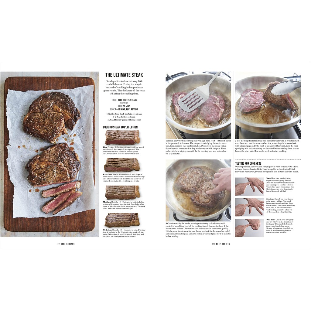 [Querida] Meat Cookbook : Know the Cuts, Master the Skills, over 250 Recipes [Hardcover] by Nichola Fletcher - รูปที่ 3