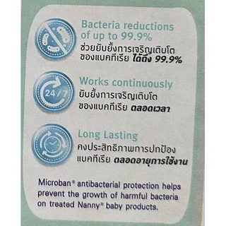 Nanny อ่างล้างขวดนม รุ่น Microban ล้างผักผลไม้ อ่างล้างอเนกประสงค์ มีรูระบายน้ำ วางในอ่างล้างจานได้