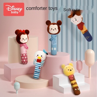 Disney ของเล่นเด็ก ตุ๊กตาหุ่นมือเคี้ยวได้ 0-18 เดือน