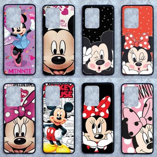 เคส Samsung  S20 Ultra  ลายมิกกี้-มินนี่  ขอบนิ่มหลังแข็ง เคสมือถือ เคสโทรศัพท์ Case