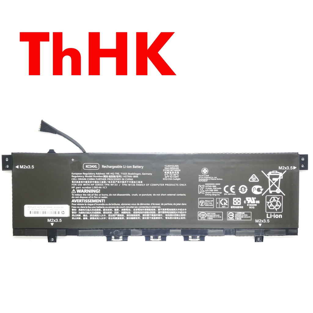 Genuine original kc04xl kco4xl hstnn db8p l08544 2b1 laptop battery for