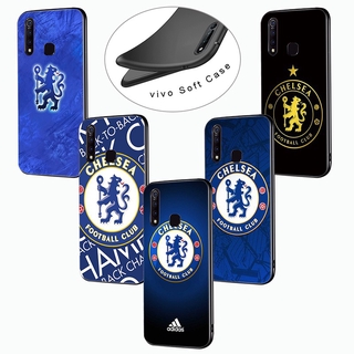 CHELSEA FC เคสโทรศัพท์มือถือลายฟุตบอลสําหรับ Vivo Y11 Y17 Y12 Y5S Y53 Y55 Y55S Y69 Y71 Y81 Y91C Y95 Y93 Y 91