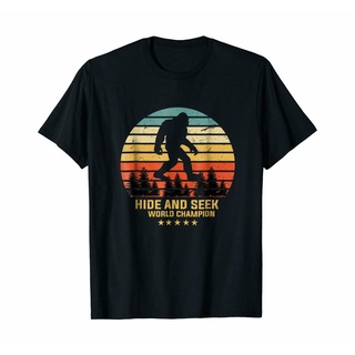 Hide and seek world champion shirt bigfoot is real funny T Shirt