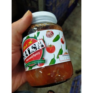 Salsa Hot &amp; Spicy 1 กระปุก ซอสมะเขือเทศผสมกระเทียม