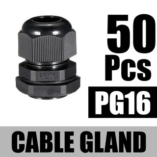 50 ชิ้น เคเบิ้ลแกลน Cable Gland PG16