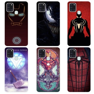 เคส ซัมซุง Samsung Galaxy A21S A21 A20S A10S M01S Case การ์ตูน spiderman เคสซิลิโคน Soft TPU โทรศัพท์มือถือ Back เคส