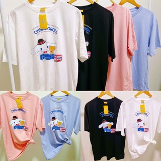 🌈เสื้อยืด Oversize 🌈ลายน่ารัก เนื้อผ้า cotton นุ่ม ใส่สบาย เหมาะกับสายชิลล์สายคาเฟ่🌈