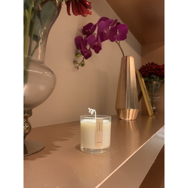 GLASS (Soy wax candle)