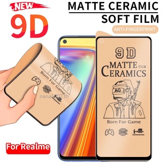 Realme 8 7 7i 6 6i 5 5i 3 Pro C2 C3 C11 C12 C15 C17 C21 C25 C25s V5 XT X50 Narzo 30A 20 Pro X3 SuperZoom Matte Soft Ceramic Film Screen Protector Tempered Glass