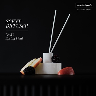 Humble&amp;gentle : Scent Diffuser ก้านไม้หอมปรับอากาศ ขนาด 50ml. No.33 Spring Field