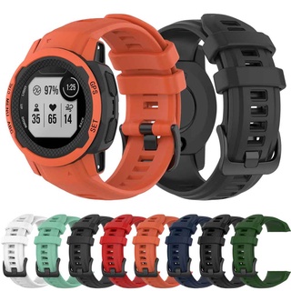 สายนาฬิกาข้อมือซิลิโคน แบบเปลี่ยน สําหรับ Garmin Instinct 2S Solar Surf Camo Standard Edition