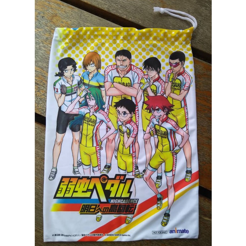สุดน่ารัก – YOWAMUSHI PEDAL - Drawstring Pouch Bag – โดย ANIMATE