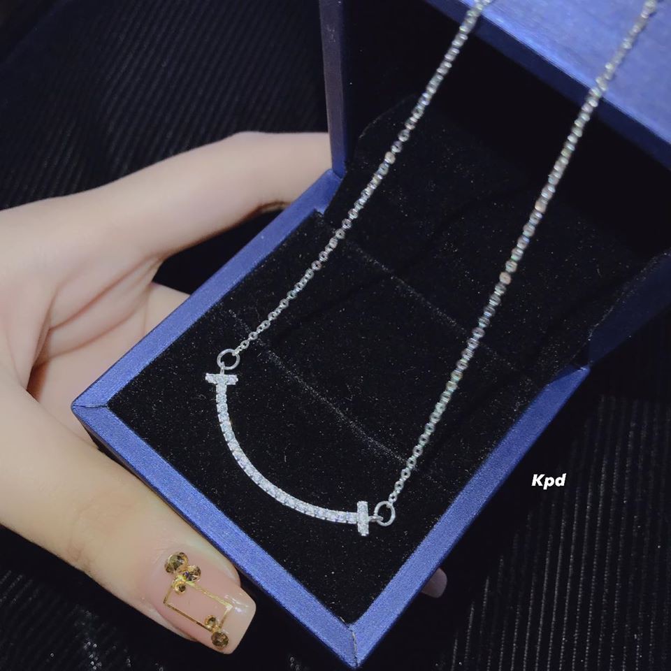 สร้อยคอผู้หญิงแฟชั่นทําจากสีเงิน s925 MS90