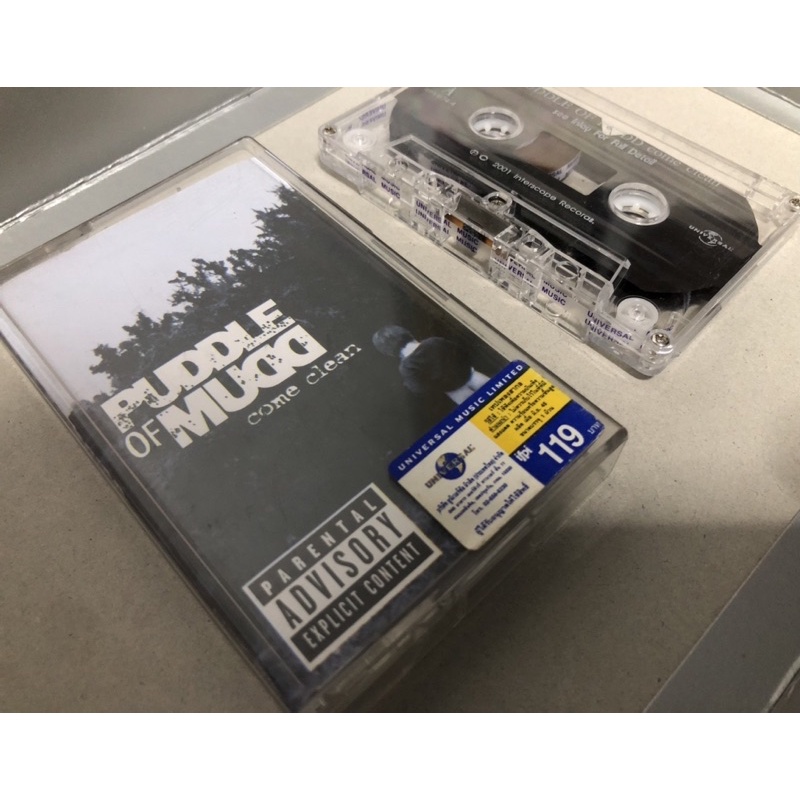 เทปคาสเซ็ทแท้ เพลงสากล วง PUDDLE OF MUDD อัลบั้ม Come Clean สภาพเก็บสะสม