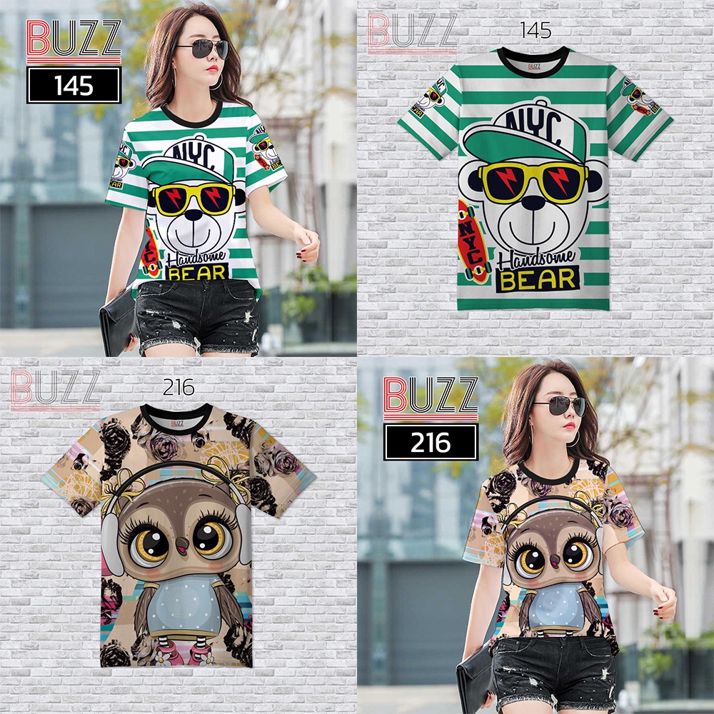 เสื้อยืดแฟชั่น พิมพ์ลายหน้า-หลัง ชาย หญิง สาวอวบ อ้วน บิ๊กไซส์ ใส่ได้ ผ้าไมโคร เย็นสบาย ไม่ต้องรีด Ad