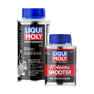 [โค้ด XKXN39Q ลด฿70] LIQUI MOLY น้ำยาล้างหัวฉีดรถมอเตอร์ไซค์ MOTORBIKE 4T ADDITIVE