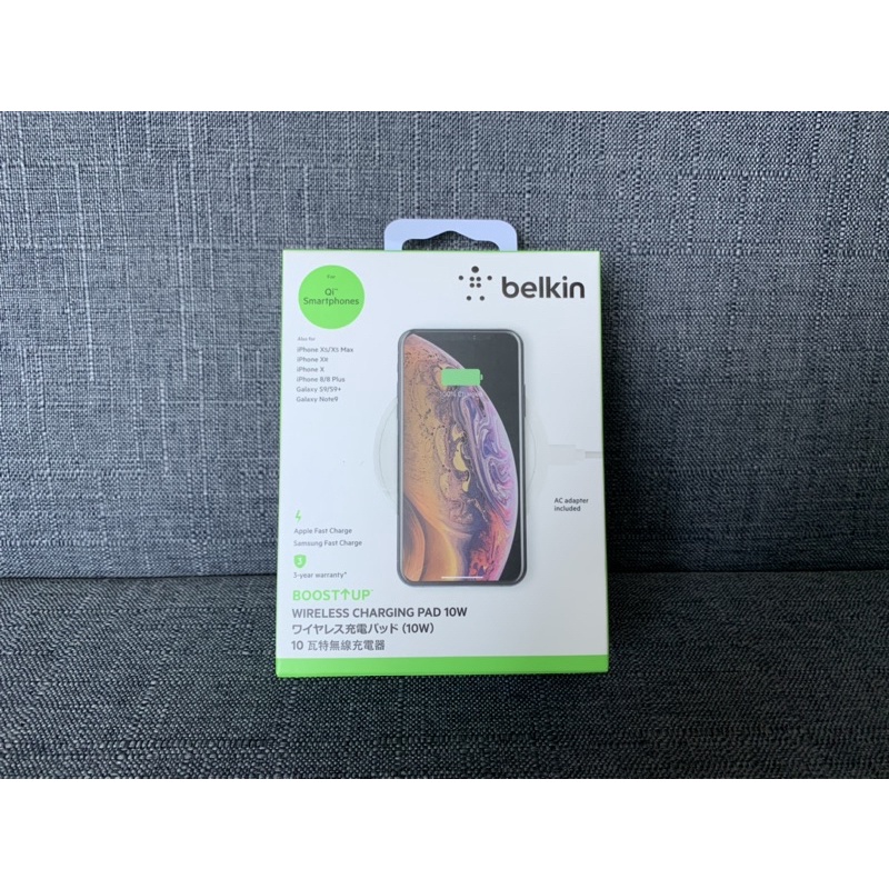 Belkin Wireless Charger Pad 10W Boost Up Bold White