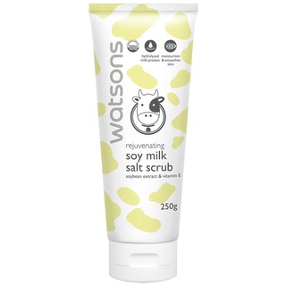 Free Delivery Watson Rejuvenating Soy Milk Salt Scrub 250g. Cash on delivery