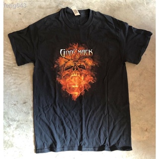 ☊✉✣Godsmack 1000Hp Tour คอนเสิร์ต Rock Band Men s Large New Mensshirtneck Short Sleeve Top Casual Loose Fashion Print