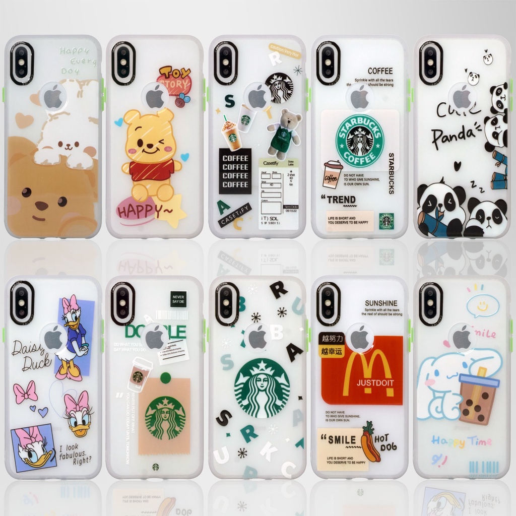 เคส Samsung A71 4G | A72 4G/5G | A73 5G เคสซิลิโคน Motif เลนส์ Protec