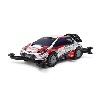 Mini 4 WD รถรางมอเตอร์ Tamiya 18654 TOYOTA GAZOO YARIS WRC 1/32