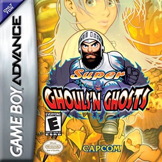 ตลับ GBA  Super Ghoulsn Ghosts