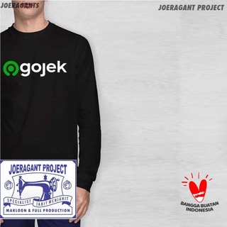 เสื้อยืดแขนยาว พิมพ์ลาย Combed 30 Distro Gojek สําหรับผู้ชาย และผู้หญิง