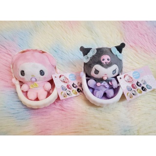 set ตุ๊กตาเบบี้ Kuromi &amp; My melody ในเปล ปี 2022