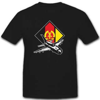 T-shirt  เสื้อยืดแขนสั้น คอกลม ผ้าฝ้าย 100% พิมพ์ลาย NVA Plane Mikoyan Gurevich Mig DDR Jet Ostalgie แฟชั่น 2021S-5XL