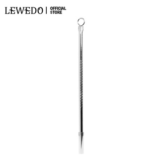 Lewedo แหนบกําจัดสิว สเตนเลส เครื่องมือกําจัดสิวหัวดํา