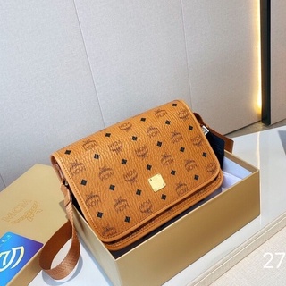 สินค้าใหม่-MCM-กระเป๋าสตรี/กระเป๋าสะพายข้าง/ของแท้100%/พร้อมส่ง Real Shot [จัดส่งฟรี] แบรนด์แฟชั่น…