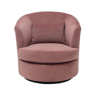 SB Design Square อาร์มแชร์ผ้า รุ่น Hacia สีชมพู (80x88x78 ซม.) แบรนด์ LAURA ASHLEY