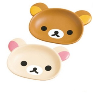 Rilakkuma จาน รีแล็คคุมะ ของใหม่ ขายเป็นคู่ 2 ชิ้น ของแท้ จากญี่ปุ่น น่ารักมาก จานเซรามิก อย่างดี งานสวยเนียบ Sanrio