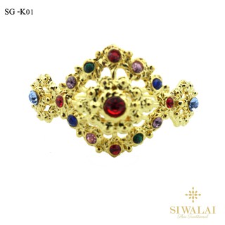 Siwalai เครื่องประดับชุดไทย รัดเกล้าเด็กเล็ก รุ่น SG-K01 (ศิวาลัย)