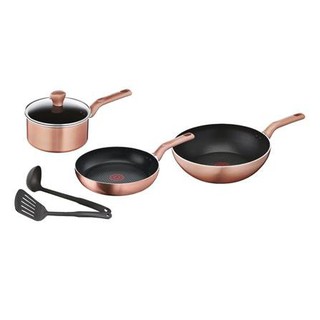 ชุดเครื่องครัว TEFAL COOK&amp;SHINE IH 6 ชิ้น SKU: 1128679