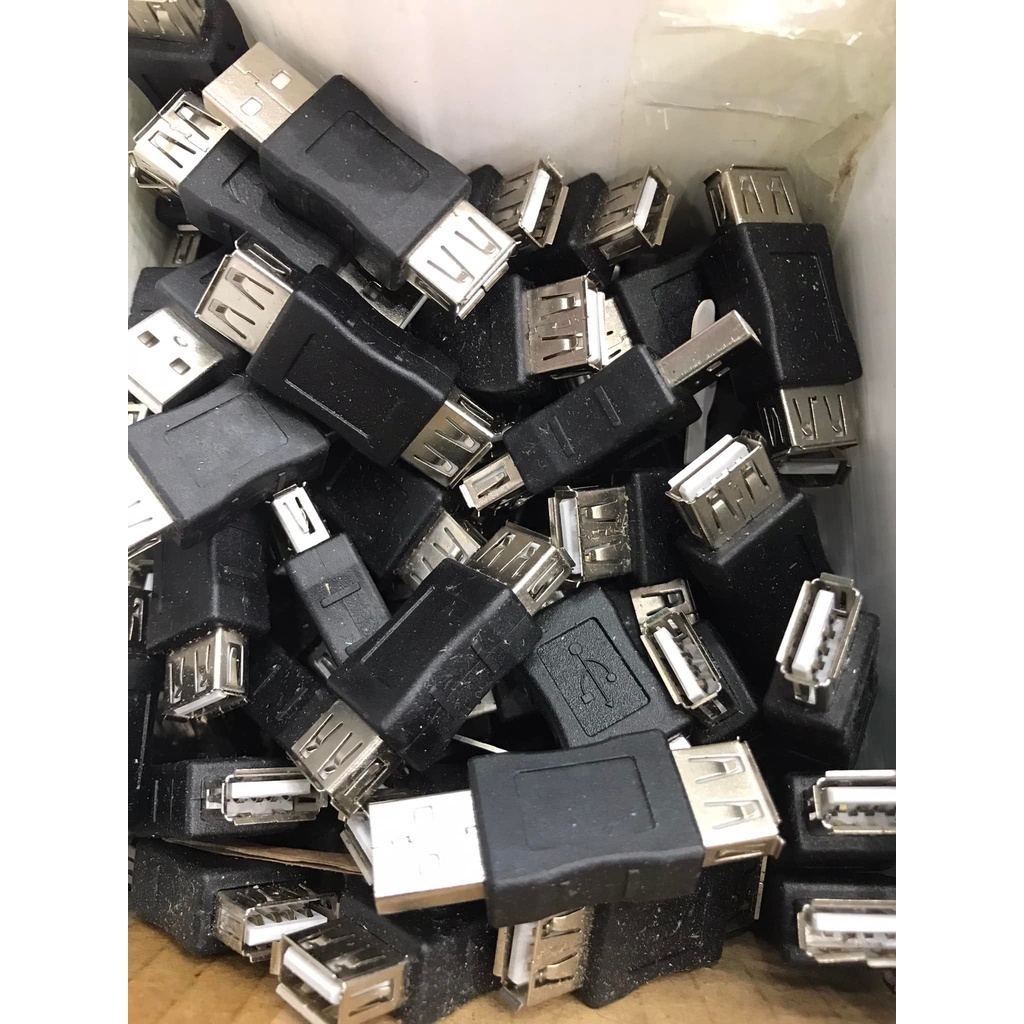 ส่งจากไทย USB M to USB F ตัวแปลง USB ตัวผู้ ไปตัวเมีย USB Male to USB Female USB M/F USB F/M พร้อมส่