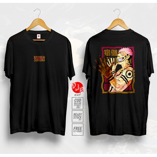 เสื้อยืด พิมพ์ลายอนิเมะ SUKUNA RYOMEN JUJUTSU KAISEN ITADORI YUUJI สไตล์ญี่ปุ่น สําหรับผู้หญิง