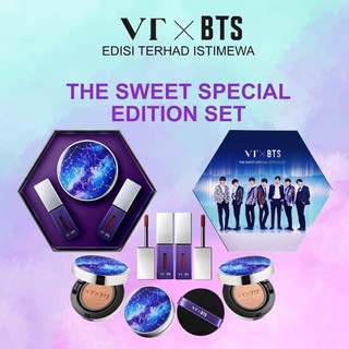 VT x BTS The Sweet Special Edition -VT x BTS The Sweet Special Edition จาก VT Cosmetics เซตคุชชั่น+ลิปลิควิดเนื้อมูส