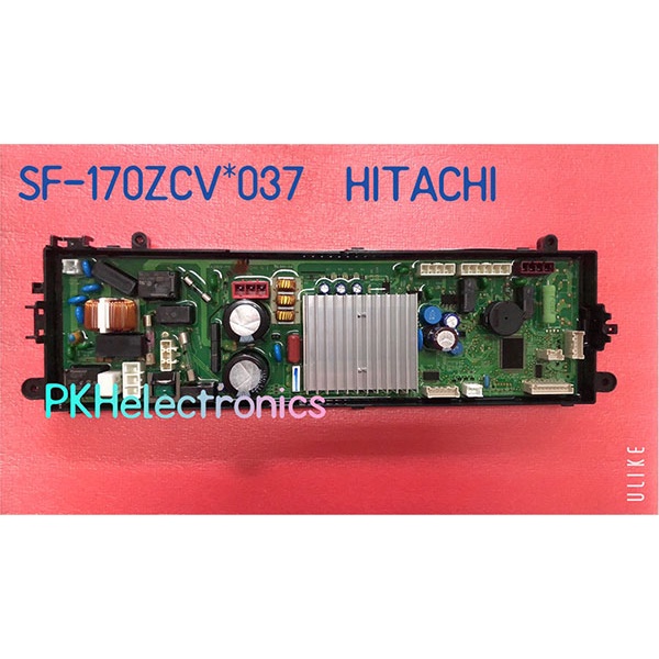 แผงควบคุมหลักเครื่องซักผ้าอัตโนมัติ HITACHI-PTSF-170ZCV 037 ใช้กับรุ่น SF-170ZCV