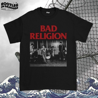 เสื้อเชิ้ต อัลบั้มวง Religion Punk Bad Band สําหรับผู้ชายS-5XL