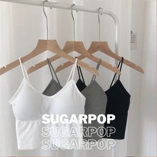 🍨🍭SugarPop🍬🍧 เสื้อชั้นใน บราสายเดี่ยว ผ้าดีมาก มีฟองน้ำในตัว (Ref #152)