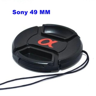 49mm Front Lens Cap for Sony Alpha ฝาปิดเลนส์ Sony 49 มม (1025)