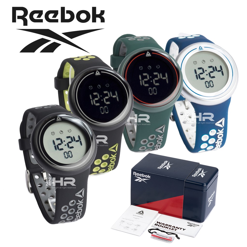 นาฬิกา Reebok RD-DUR-G9 นาฬิกาสำหรับผู้ชายและผู้หญิง ของแท้ ประกันศูนย์ไทย 1 ปี นาฬิกา Reebok ของแท้ 12/24HR
