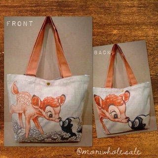 Bambi tote 39x29x13cm.