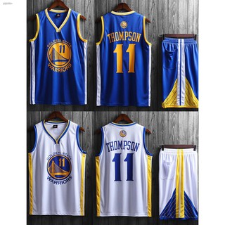 เสื้อบาสเก็ตบอล NBA Golden State Warriors NO . 11 klay thompson