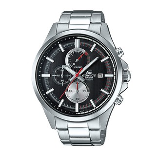 Casio Edifice นาฬิกาข้อมือผู้ชาย สายสแตนเลส รุ่น EFV-520D-1AVUDF - สีเงิน