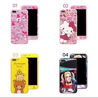 เคสโทร์ศัพท์ เคส+ฟิล์มลายการ์ตูน น้ารักๆ(สินค้าพร้อมส่ง)สำหรับรุน oppo-A3s/A37/A71/A5s/A83/A92020/A52020/F5/F7/F9/F11pro